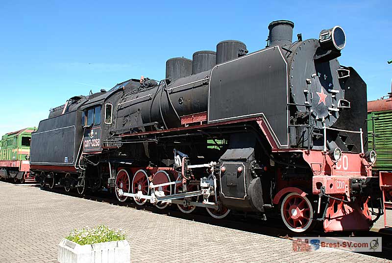 Брест фото. Музей железнодорожной техники. 2010. Паровозы, тепловозы, электровозы.