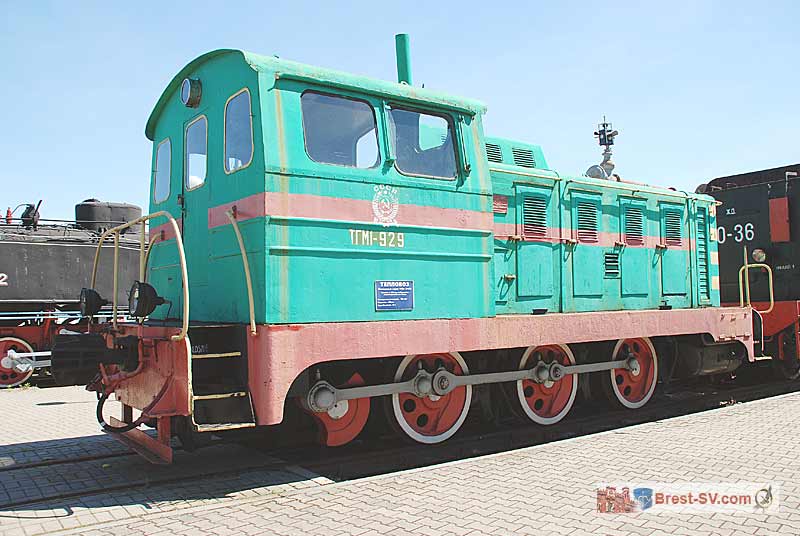 Брест фото. Музей железнодорожной техники. 2010. Паровозы, тепловозы, электровозы.